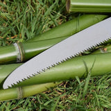 Outil pour couper du bambou vert facilement