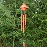 carillon bambou japonais nichoir à oiseau